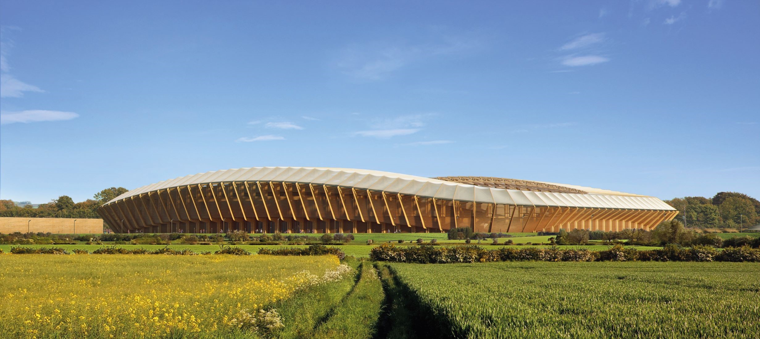 Forest Green Rovers Stadium 全球最環保木造足球場