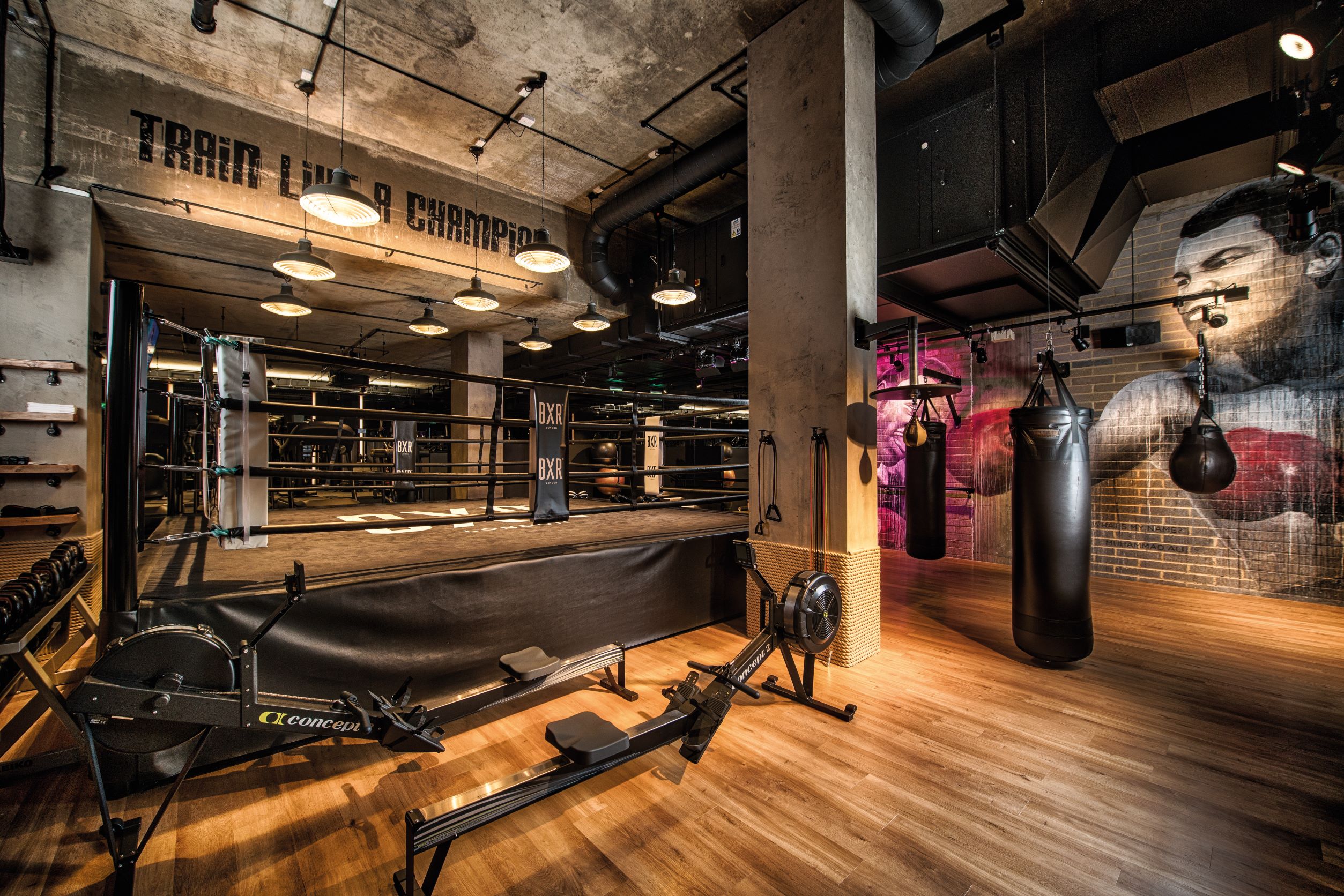 WORLD’S STYLISH AND LUXURY FITNESS CLUBS: BXR LONDON 極致健身俱樂部 - 全球首家頂級拳擊健身中心